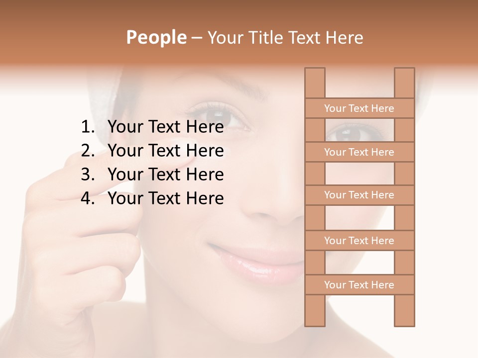 People White Person PowerPoint Template