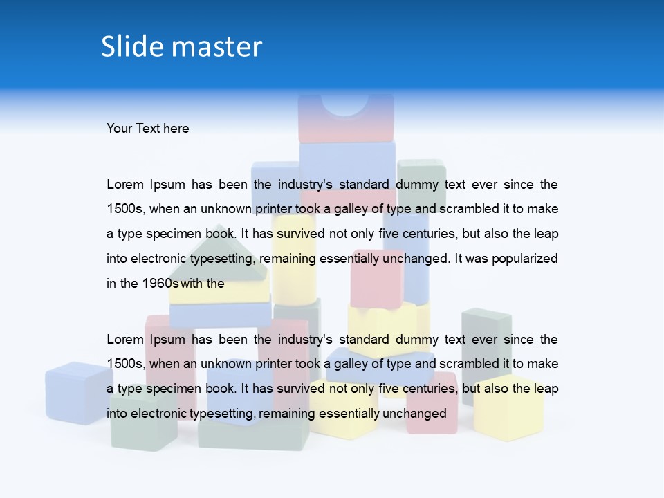 Build Construct Unstable PowerPoint Template