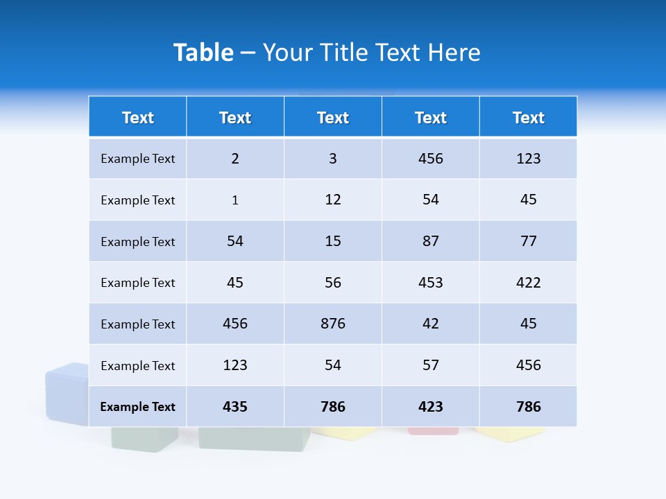 Build Construct Unstable PowerPoint Template