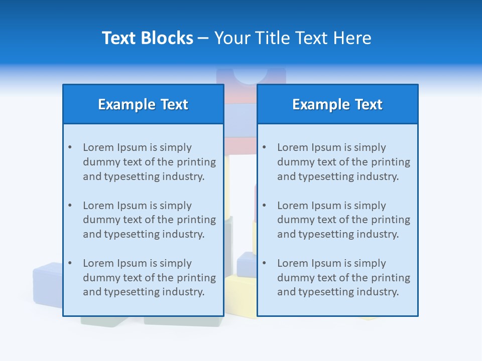 Build Construct Unstable PowerPoint Template