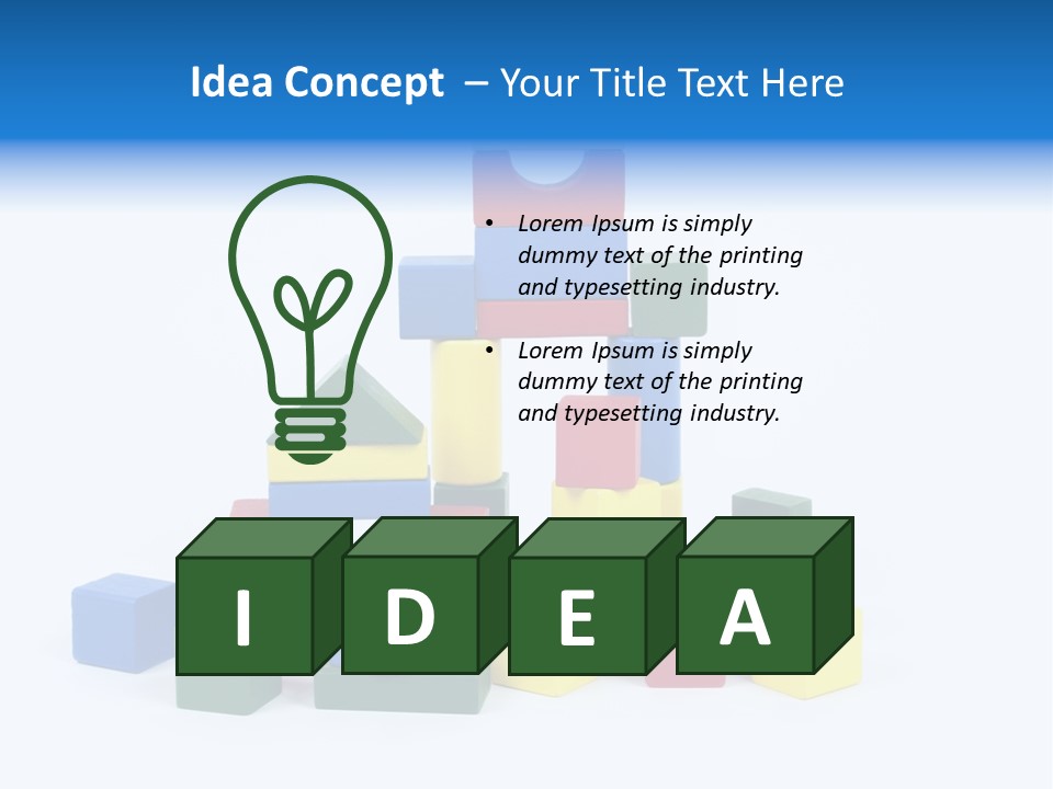 Build Construct Unstable PowerPoint Template