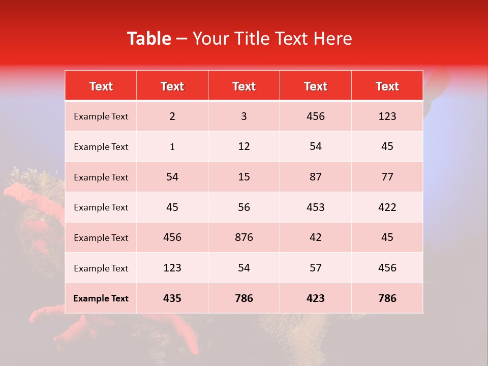 Marsa Alam Wildlife Natural PowerPoint Template