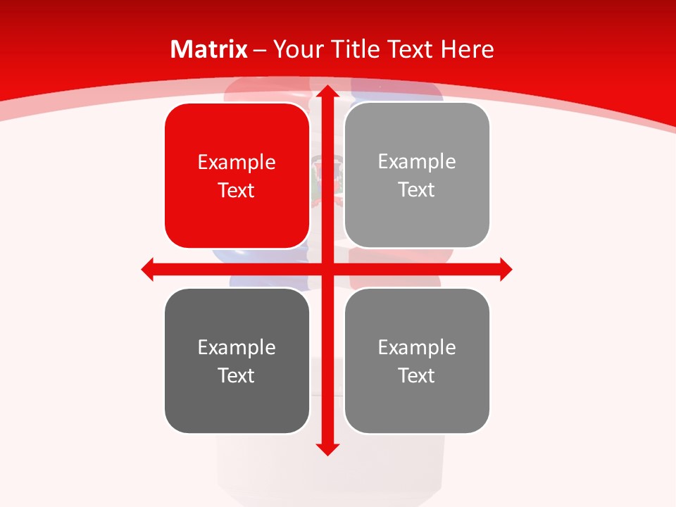 A Light Bulb With The Colors Of The Flag Of France PowerPoint Template