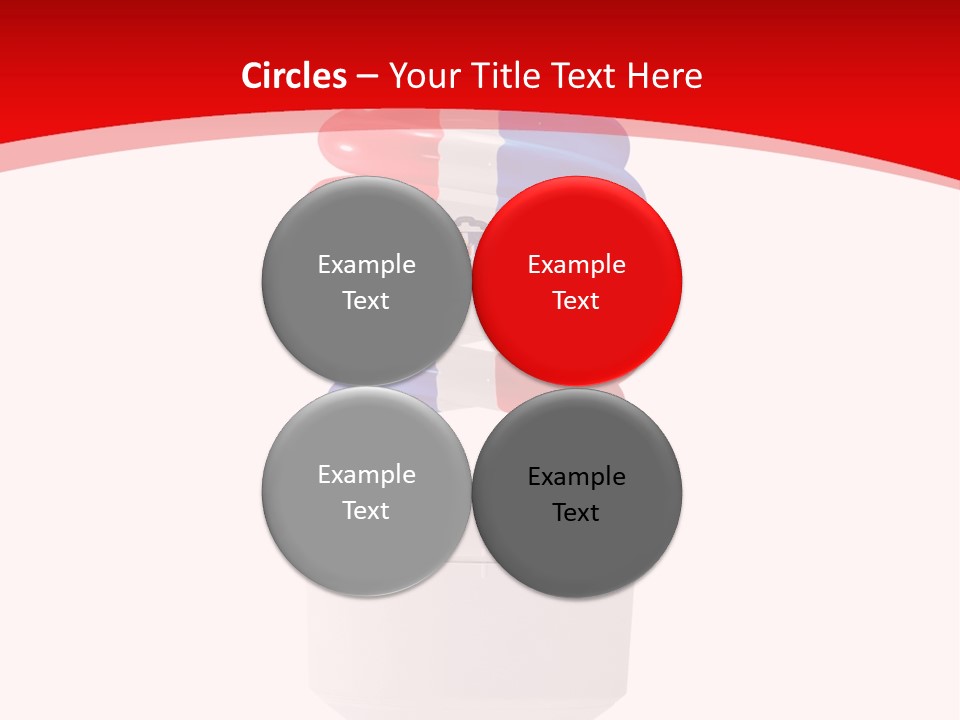 A Light Bulb With The Colors Of The Flag Of France PowerPoint Template