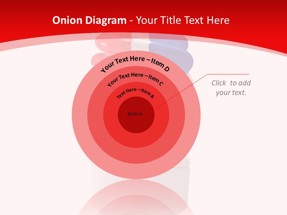 A Light Bulb With The Colors Of The Flag Of France PowerPoint Template