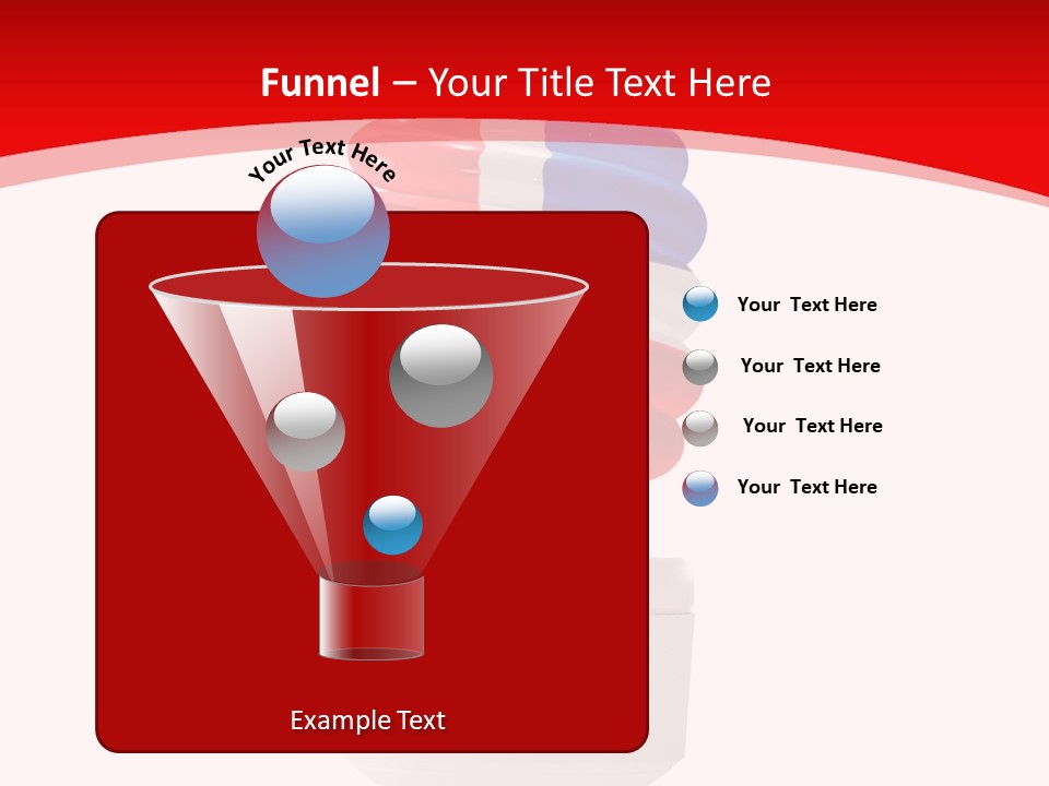 A Light Bulb With The Colors Of The Flag Of France PowerPoint Template