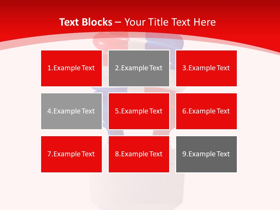 A Light Bulb With The Colors Of The Flag Of France PowerPoint Template