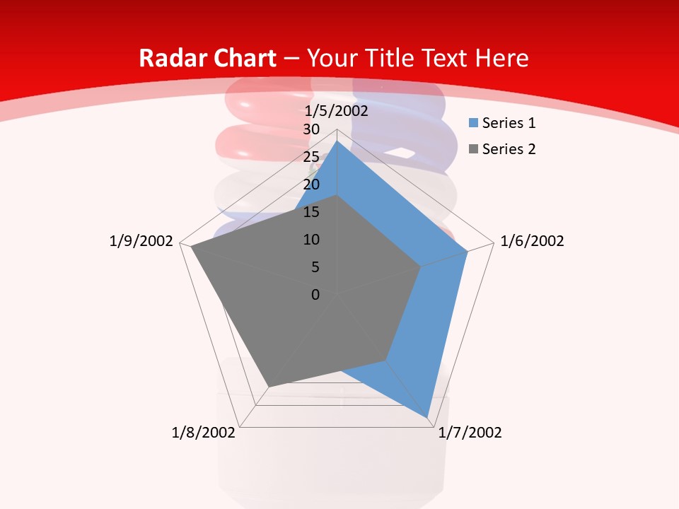A Light Bulb With The Colors Of The Flag Of France PowerPoint Template