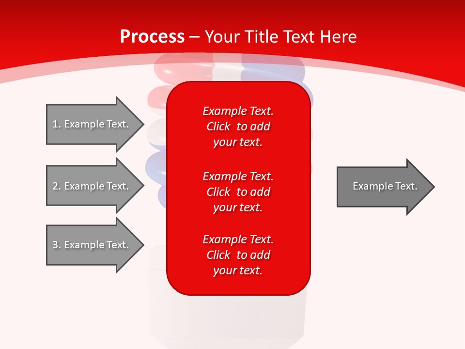 A Light Bulb With The Colors Of The Flag Of France PowerPoint Template
