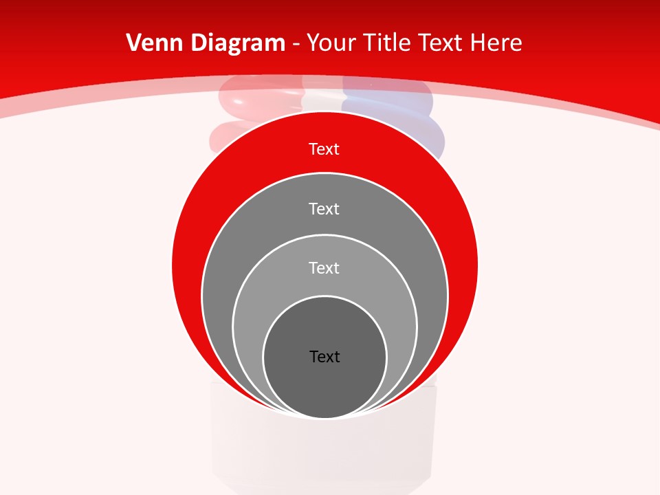 A Light Bulb With The Colors Of The Flag Of France PowerPoint Template