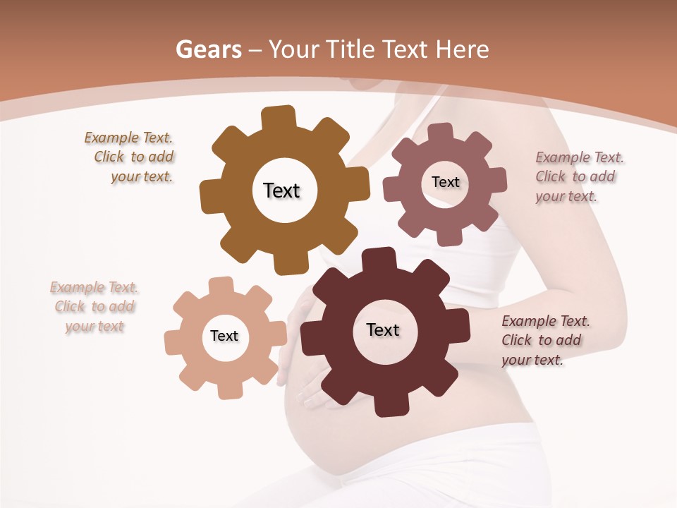 Kiwi Fork Lunch PowerPoint Template