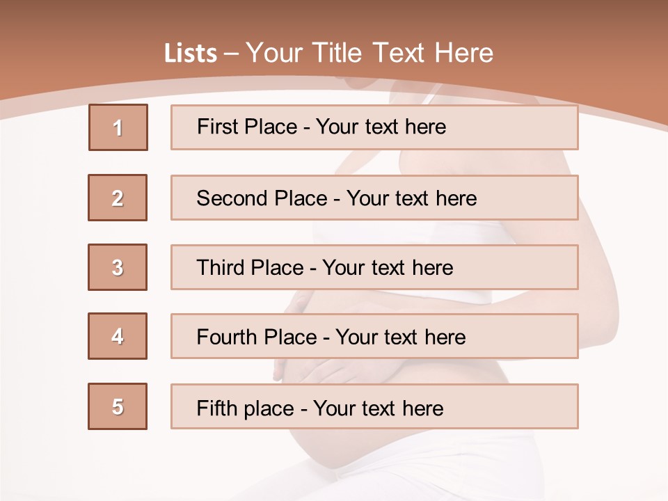 Kiwi Fork Lunch PowerPoint Template