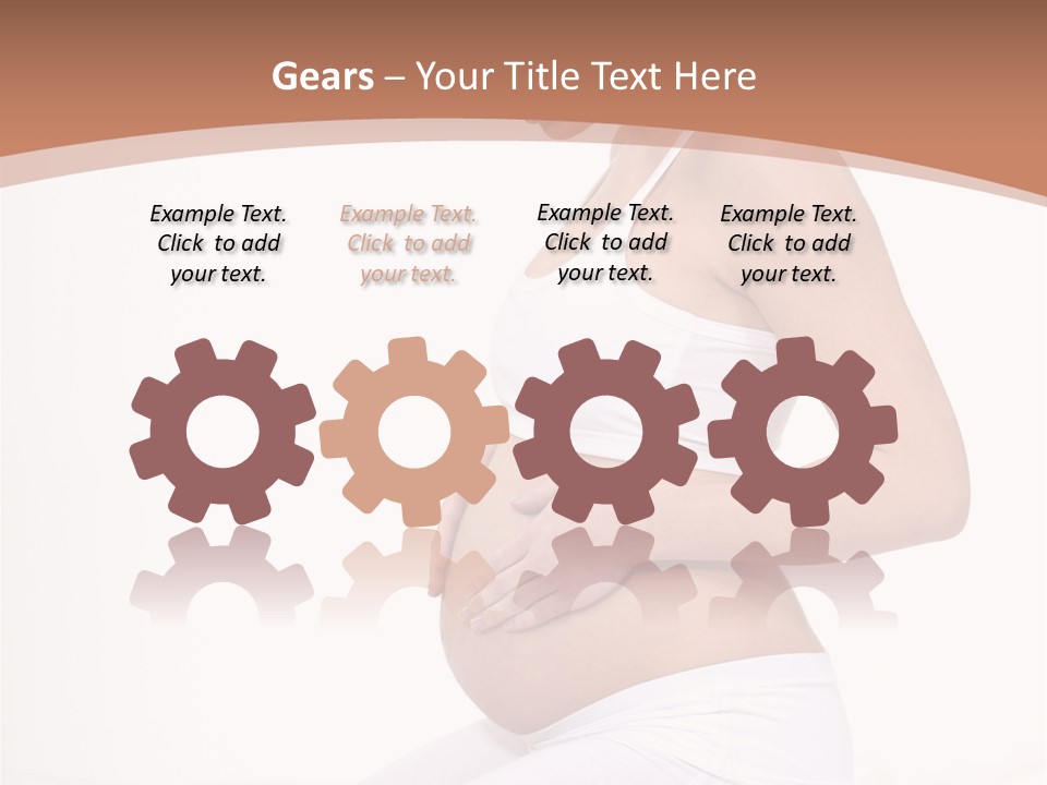 Kiwi Fork Lunch PowerPoint Template