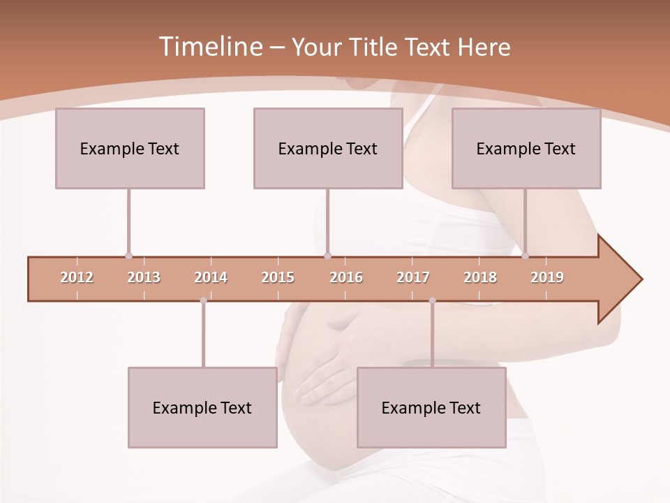 Kiwi Fork Lunch PowerPoint Template