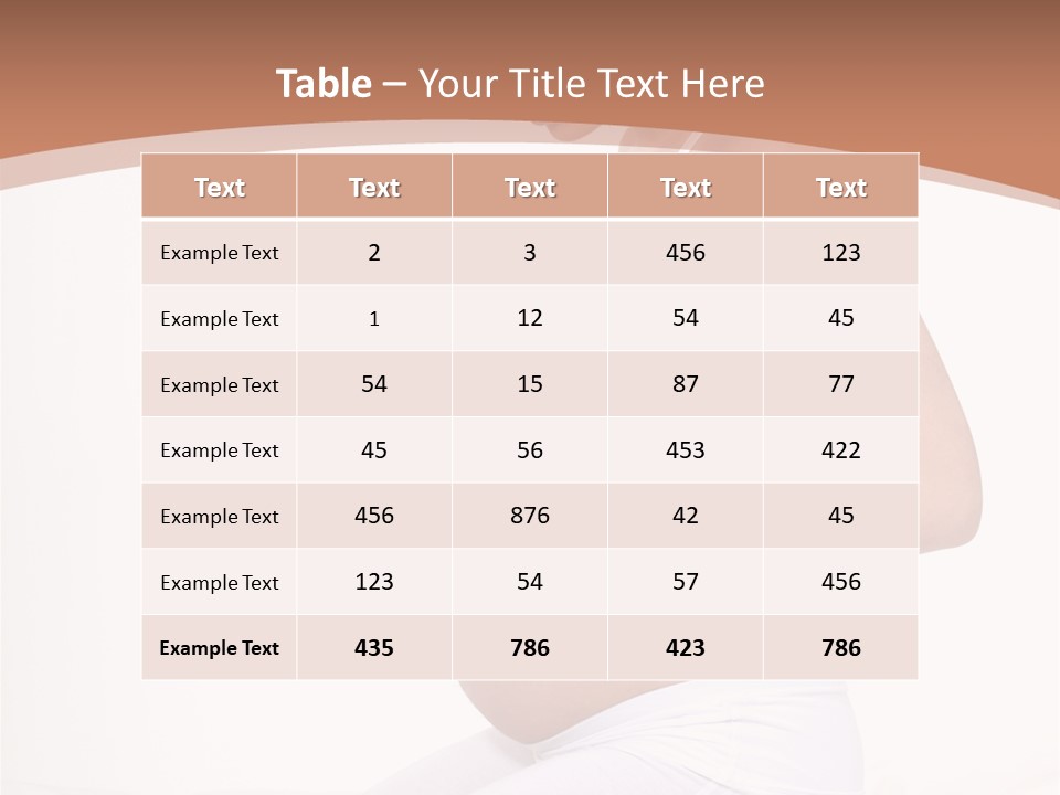 Kiwi Fork Lunch PowerPoint Template