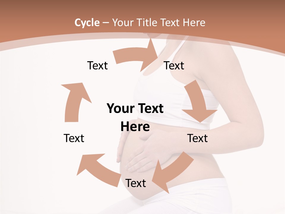 Kiwi Fork Lunch PowerPoint Template