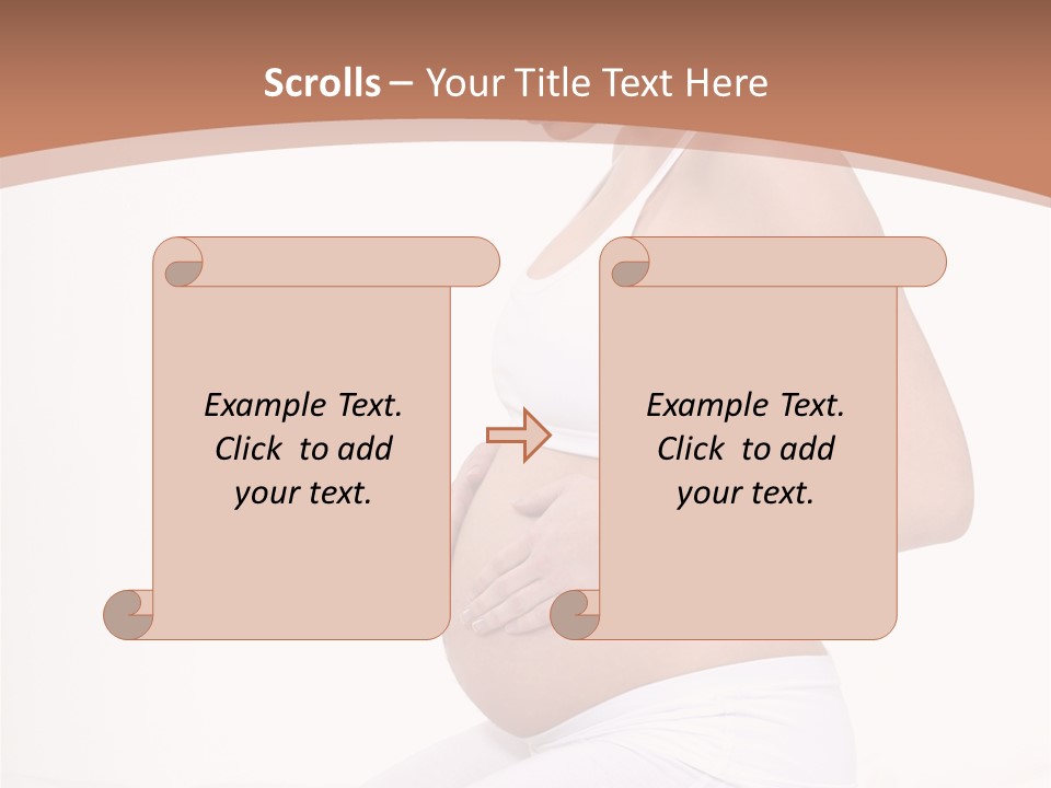 Kiwi Fork Lunch PowerPoint Template
