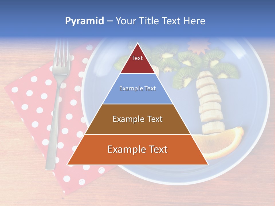 Kiwi Fork Lunch PowerPoint Template