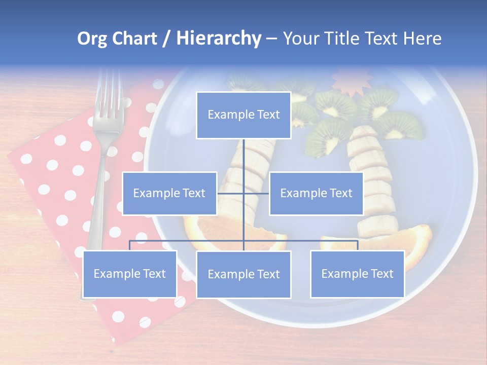 Kiwi Fork Lunch PowerPoint Template