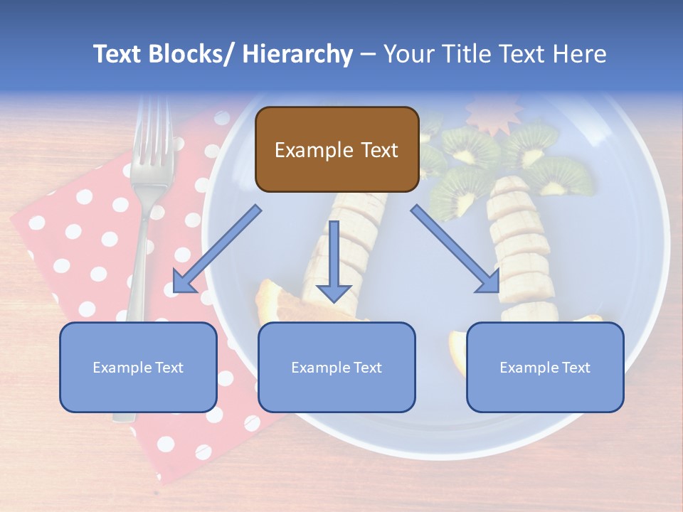 Kiwi Fork Lunch PowerPoint Template