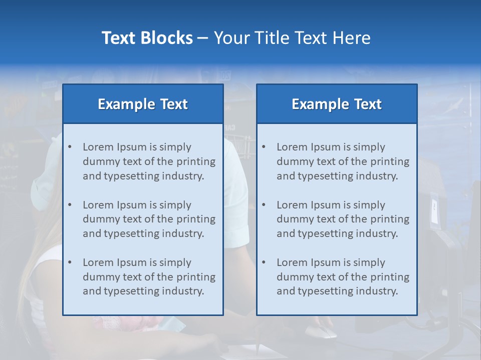 Teaching Desk Casual PowerPoint Template