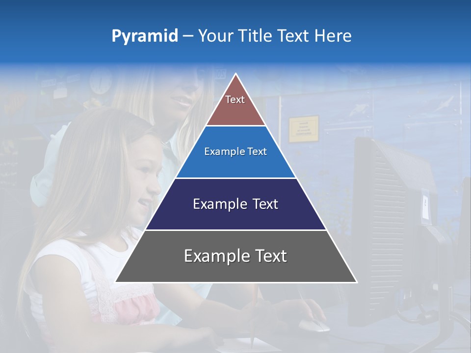 Teaching Desk Casual PowerPoint Template