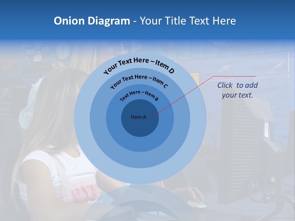 Teaching Desk Casual PowerPoint Template