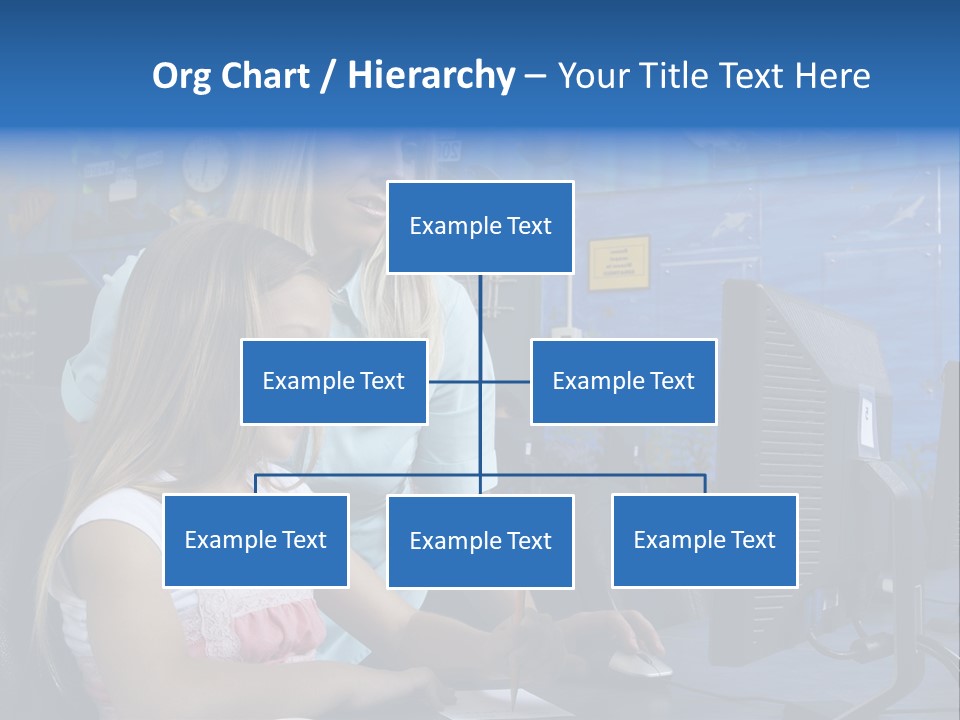 Teaching Desk Casual PowerPoint Template