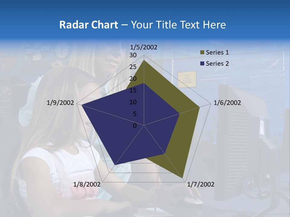 Teaching Desk Casual PowerPoint Template