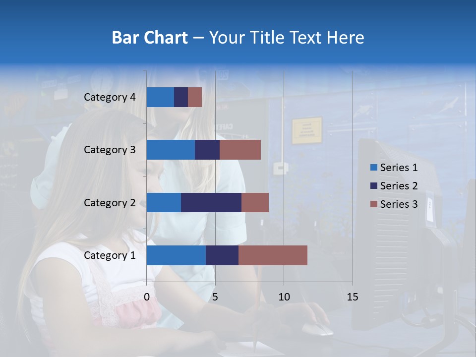 Teaching Desk Casual PowerPoint Template