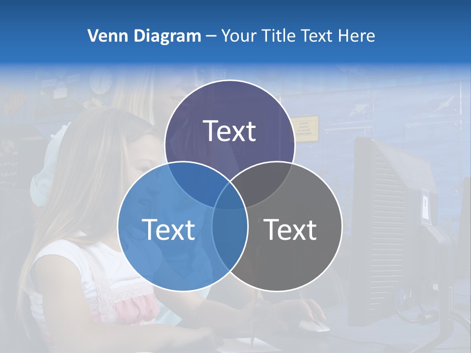 Teaching Desk Casual PowerPoint Template
