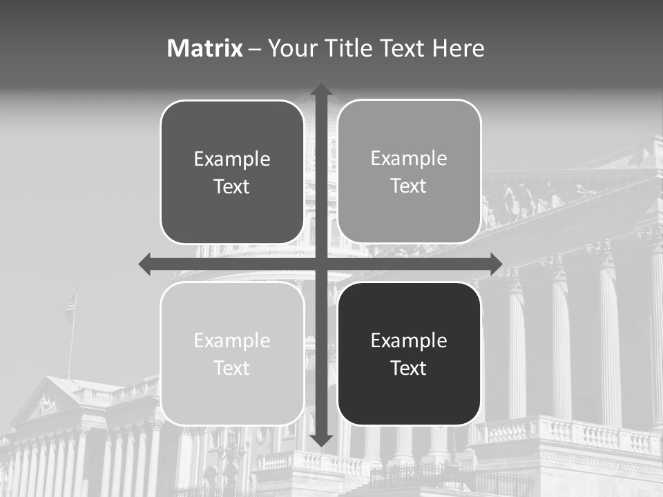 Washington Historic White PowerPoint Template