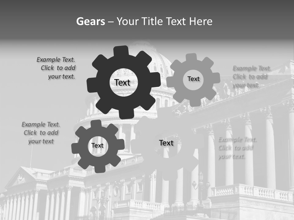 Washington Historic White PowerPoint Template