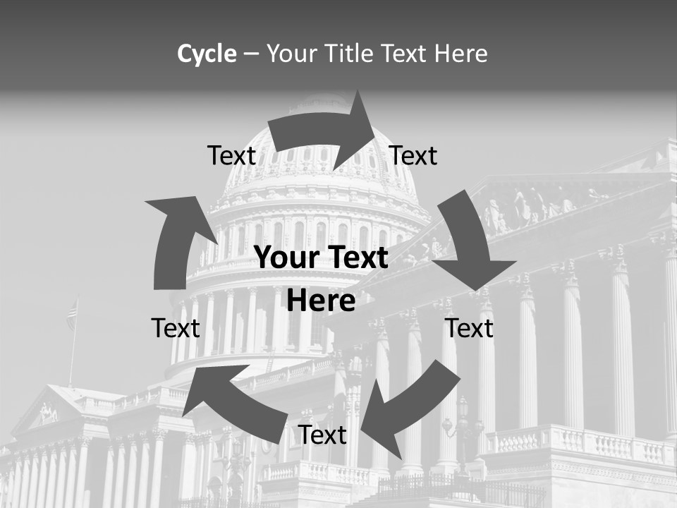 Washington Historic White PowerPoint Template