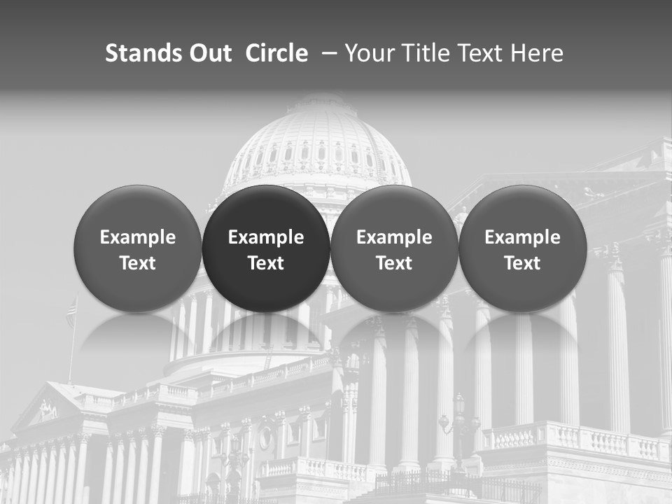 Washington Historic White PowerPoint Template