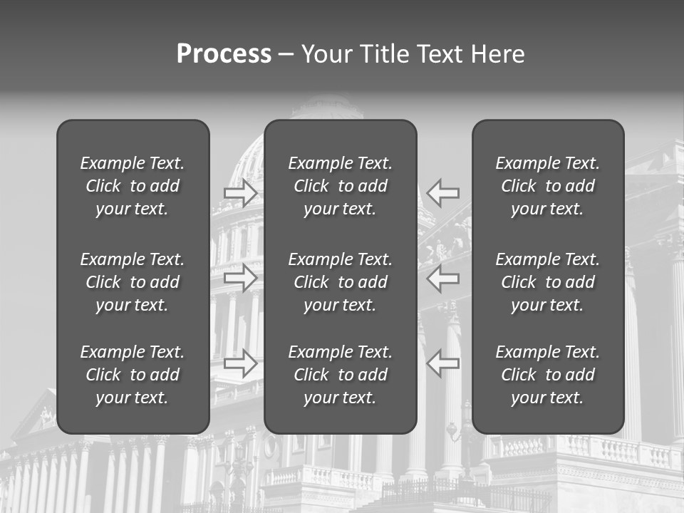 Washington Historic White PowerPoint Template