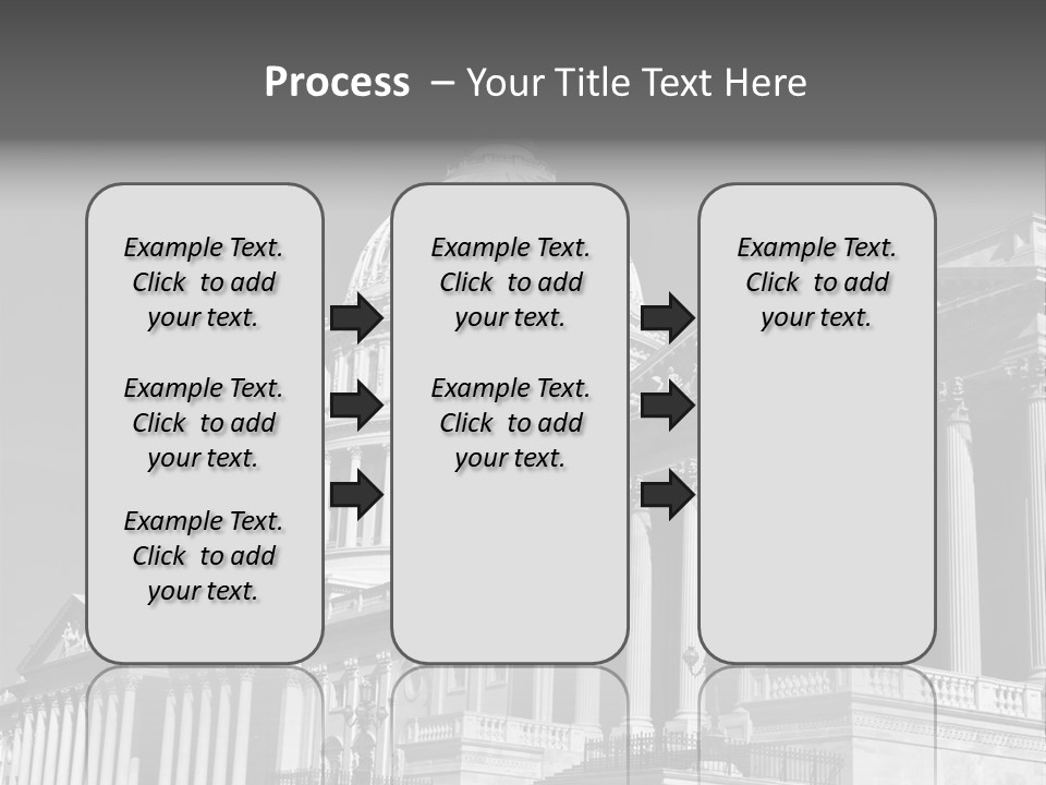Washington Historic White PowerPoint Template