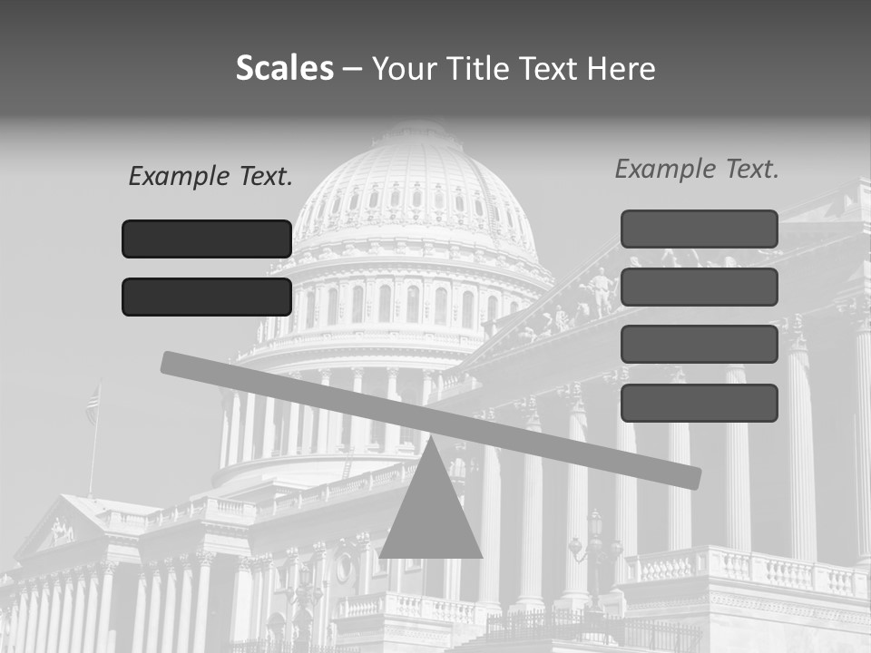 Washington Historic White PowerPoint Template