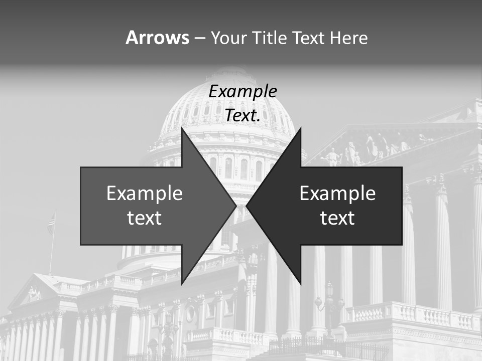 Washington Historic White PowerPoint Template