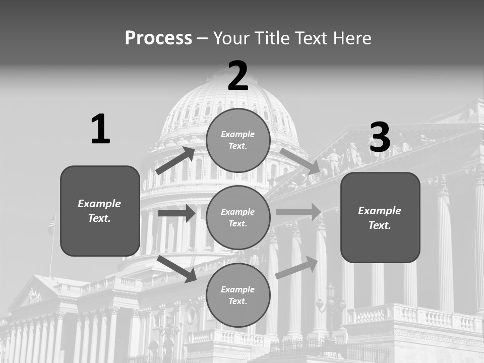 Washington Historic White PowerPoint Template