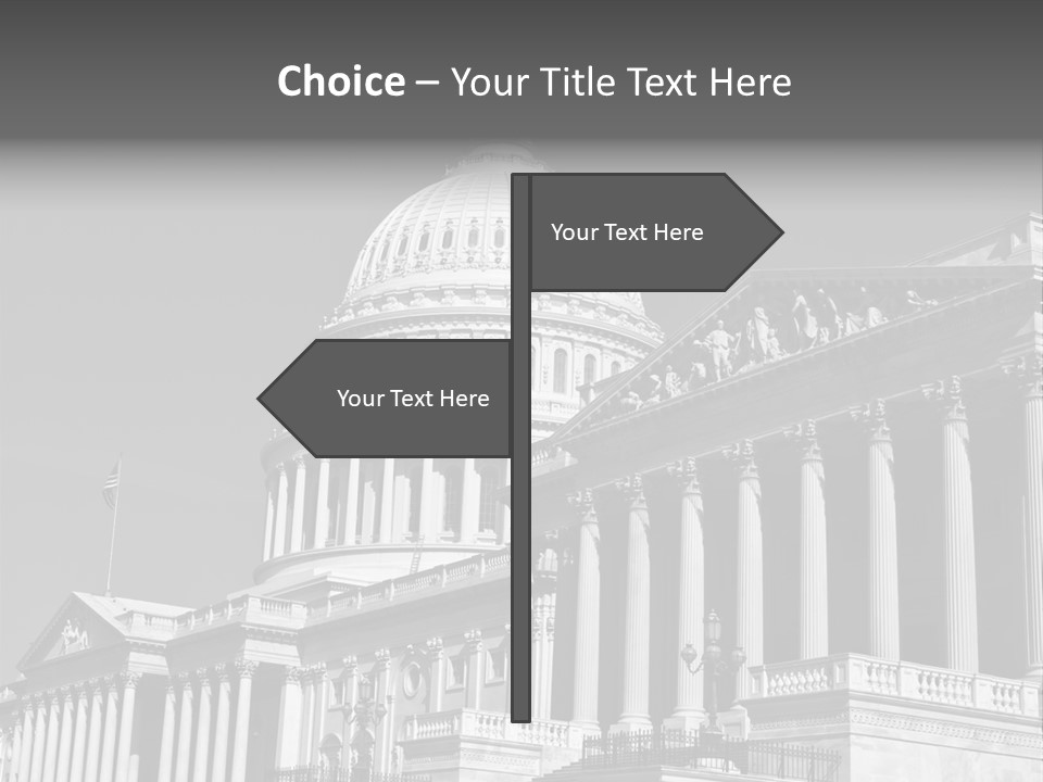 Washington Historic White PowerPoint Template