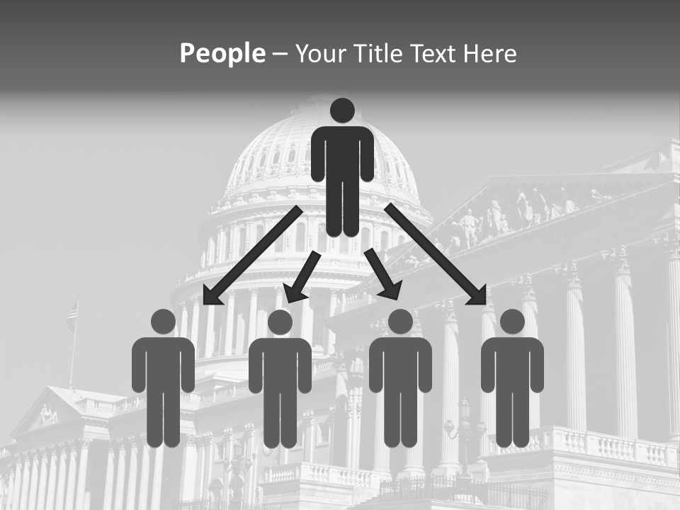 Washington Historic White PowerPoint Template