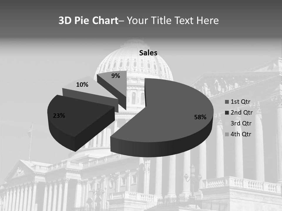 Washington Historic White PowerPoint Template