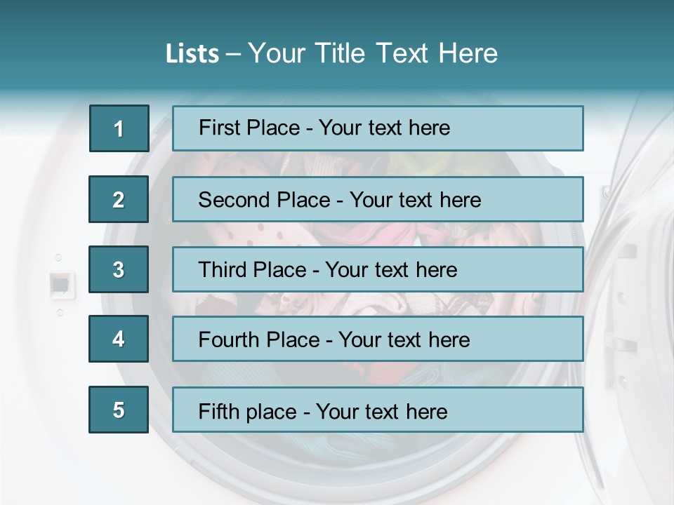 Full Clothing Ties PowerPoint Template