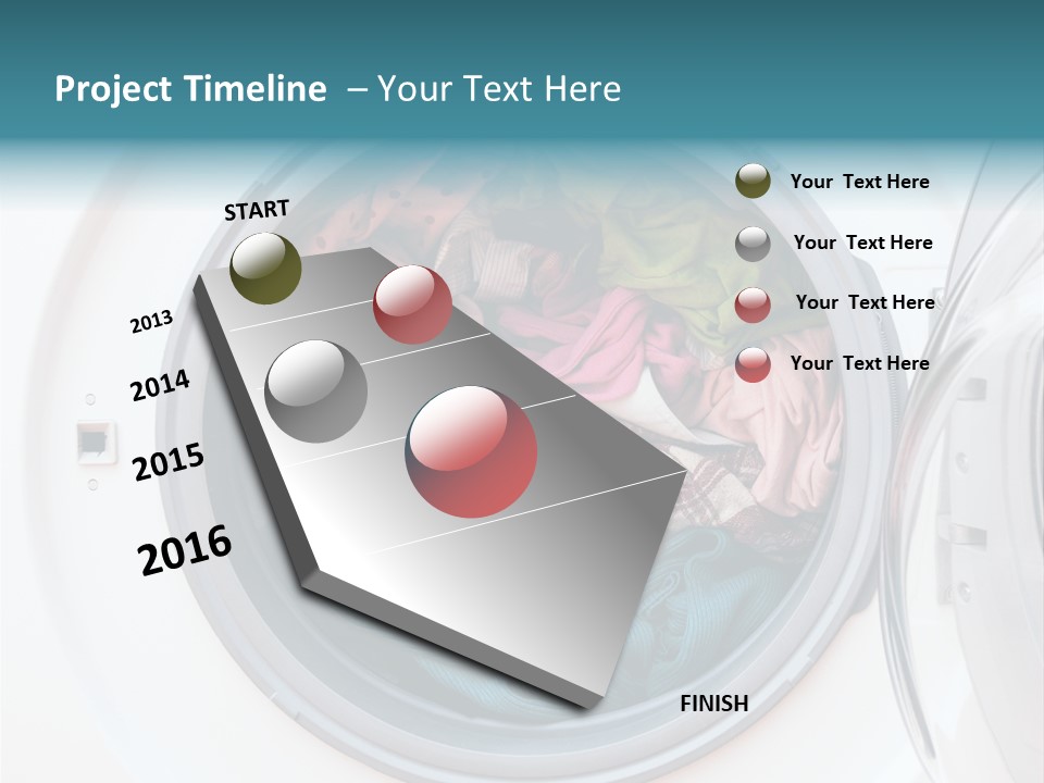 Full Clothing Ties PowerPoint Template