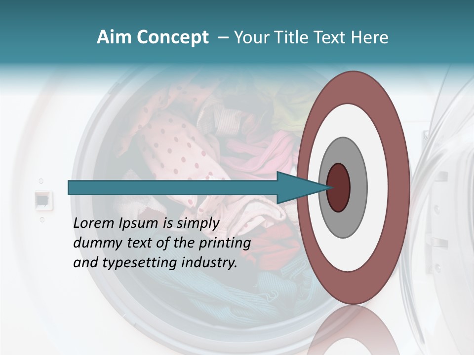 Full Clothing Ties PowerPoint Template