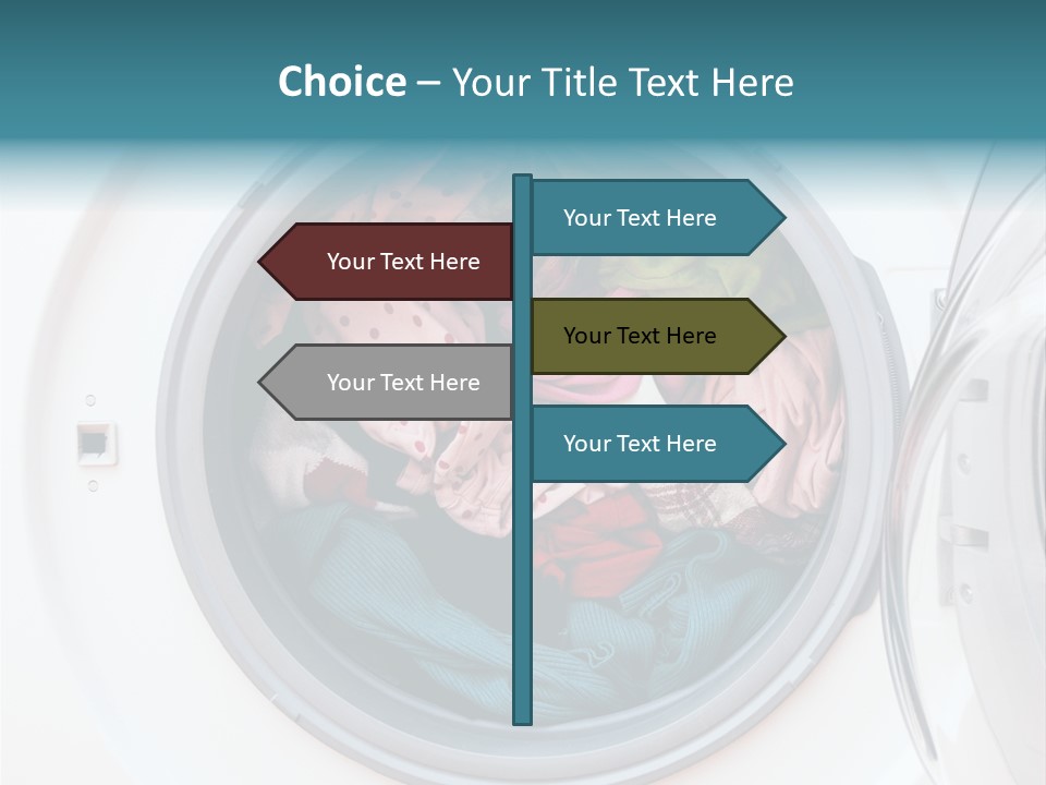 Full Clothing Ties PowerPoint Template