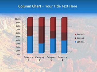 Grand Blue Canyon PowerPoint Template