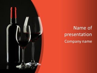 Alcohol Restaurant Alcoholic PowerPoint Template