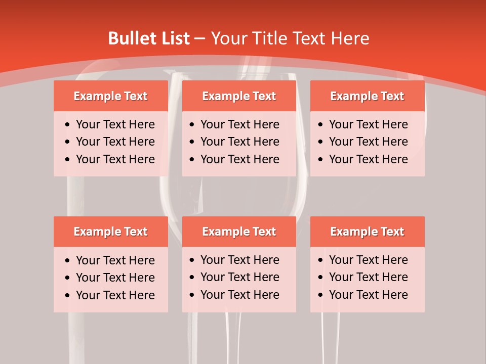 Alcohol Restaurant Alcoholic PowerPoint Template